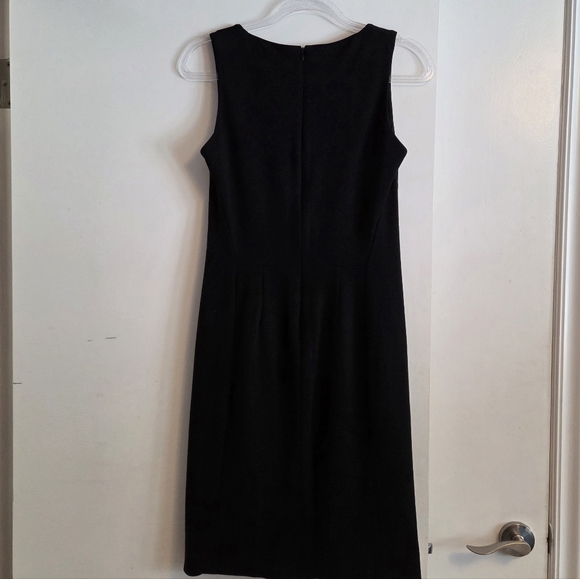 MM LAFLEUR Rachel Midi Black Sleeveless Dress Size 10 - Picture 5 of 9